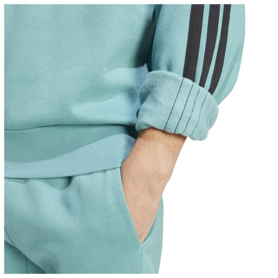 Adidas Ανδρικό φούτερ Essentials 3-Stripes Fleece Sweatshirt Adidas Ανδρικό φούτερ Essentials 3-Stripes Fleece Sweatshirt